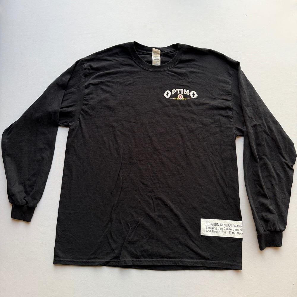 Optimo Cigars Shirt Mens‎ XL Black 4 Lovers Only 90s R&B Experience Tour Cotton